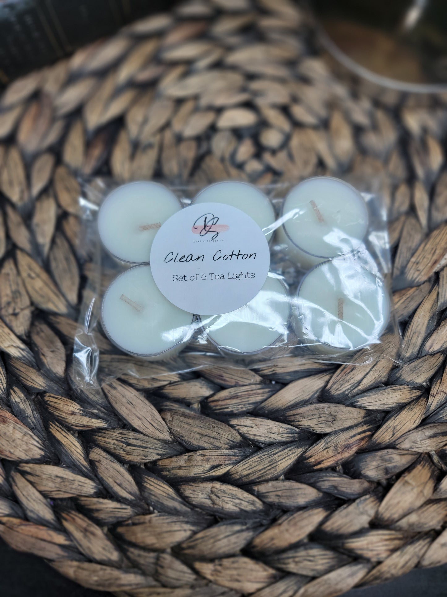Tea Lights Pack of 6 - Choose your scent - 3 oz - Scented tea lights