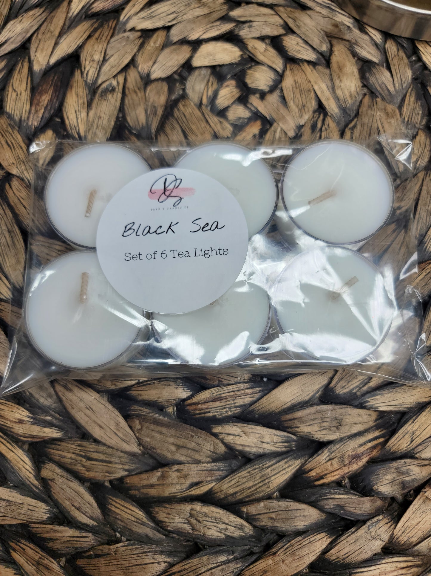 Tea Lights Pack of 6 - Choose your scent - 3 oz - Scented tea lights