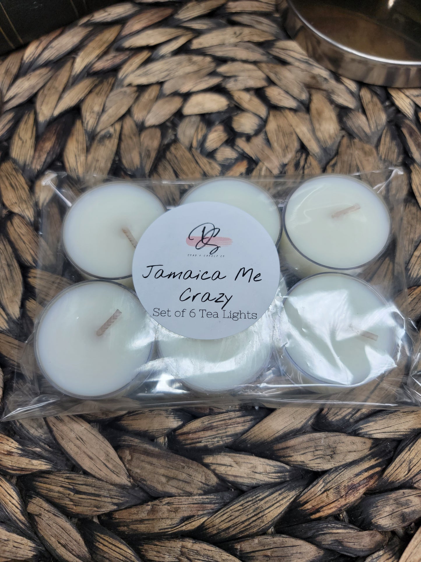 Tea Lights Pack of 6 - Choose your scent - 3 oz - Scented tea lights