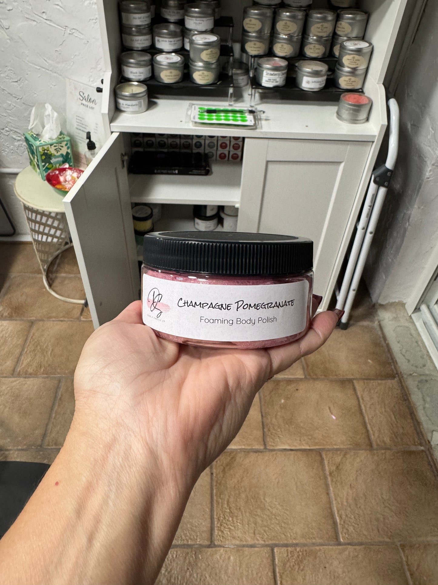 Foaming Sugar Scrub, Sugar Scrub, Foaming Soap, Spa Gift Ideas, Exfoliating Scrub, Natural Foaming Sugar Scrub