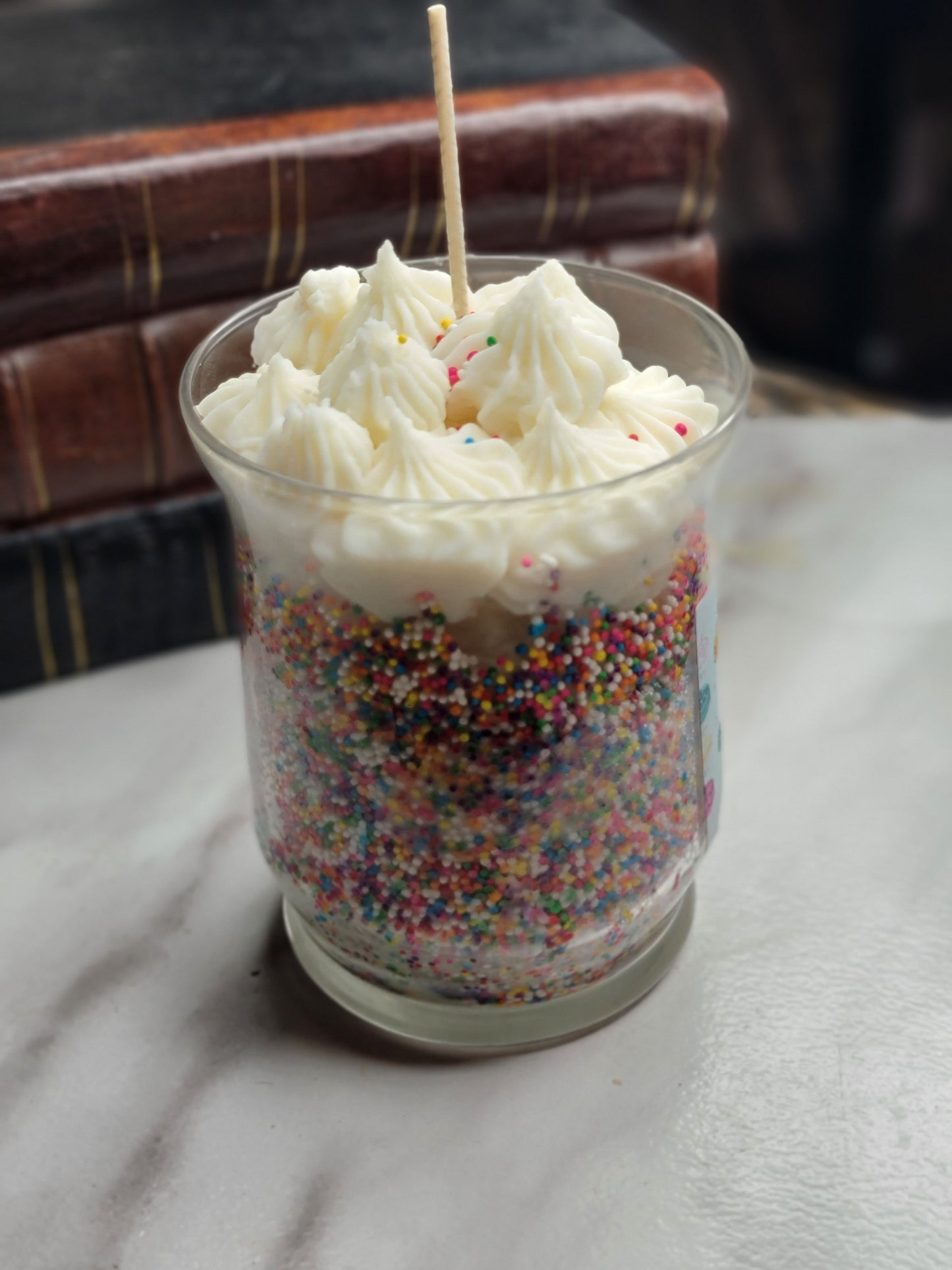 Birthday Cake Candle, Birthday Celebration Cake Candle, Soy Candle, Celebrate Gift, Birthday Candle, Sprinkle Candles, Funfetti Candles,