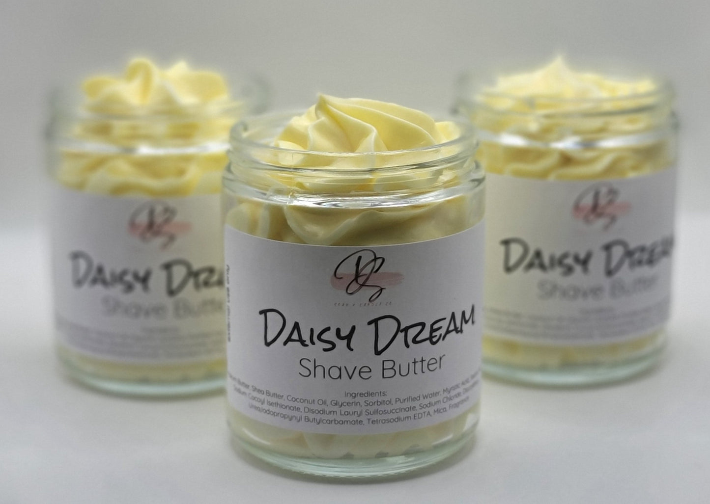 Whipped Shave Butter, Shaving Cream, 6oz jar