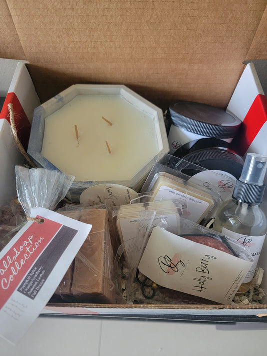 Mystery Box, Bath and Body Mystery, soap and candles, fall and winter