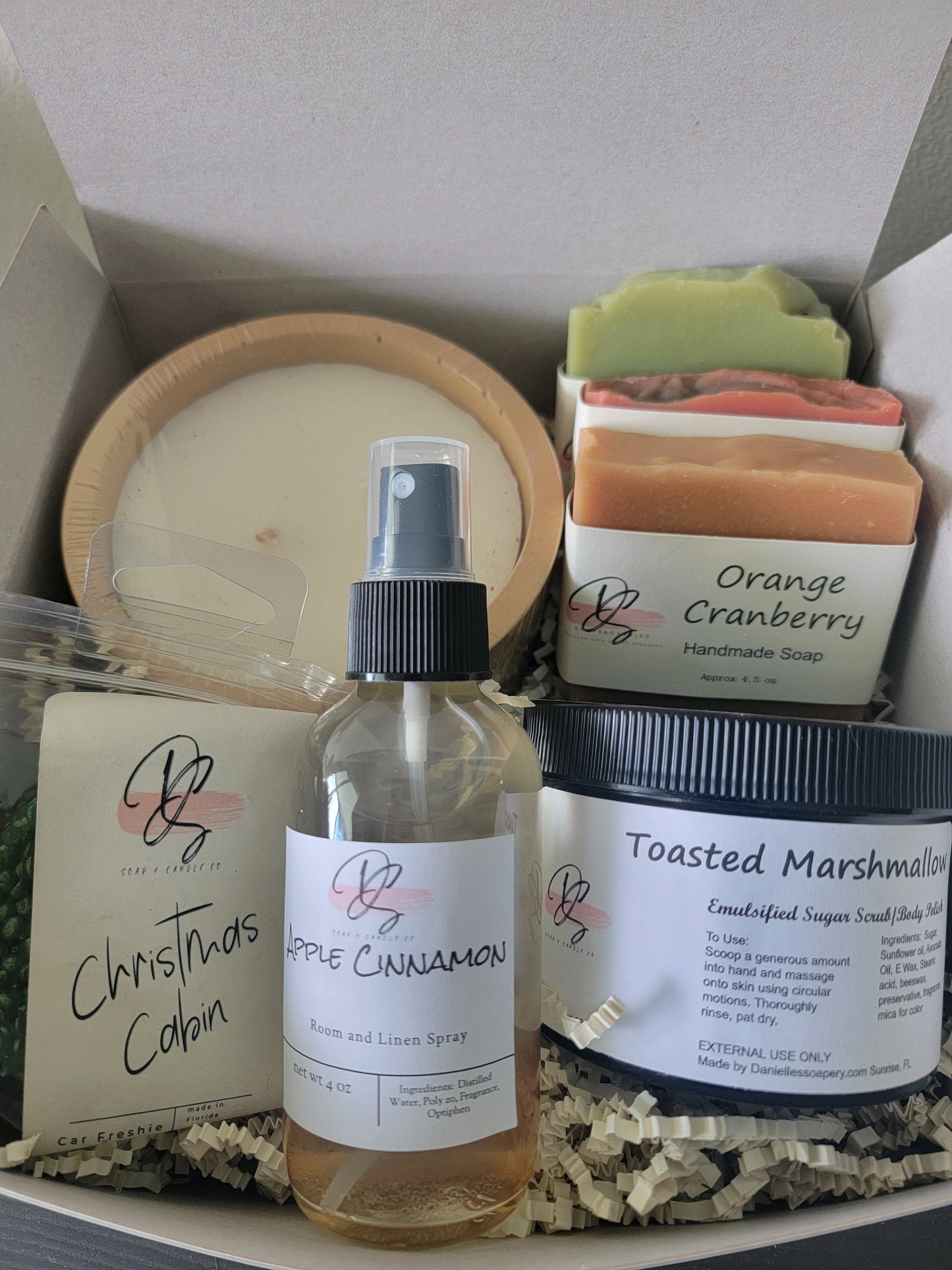 Mystery Box, Bath and Body Mystery, soap and candles, fall and winter