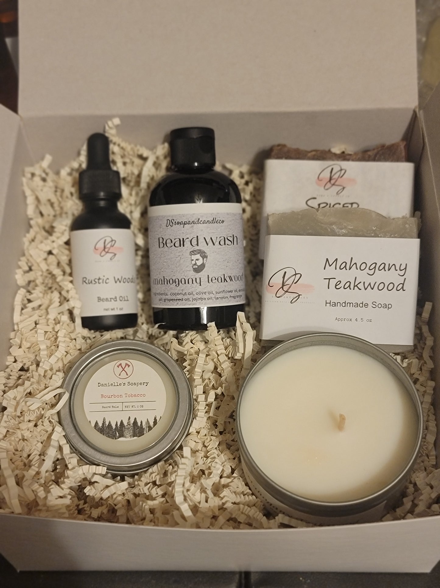 Beard Care Gift Box, Self Care Box for Men, Men's Grooming