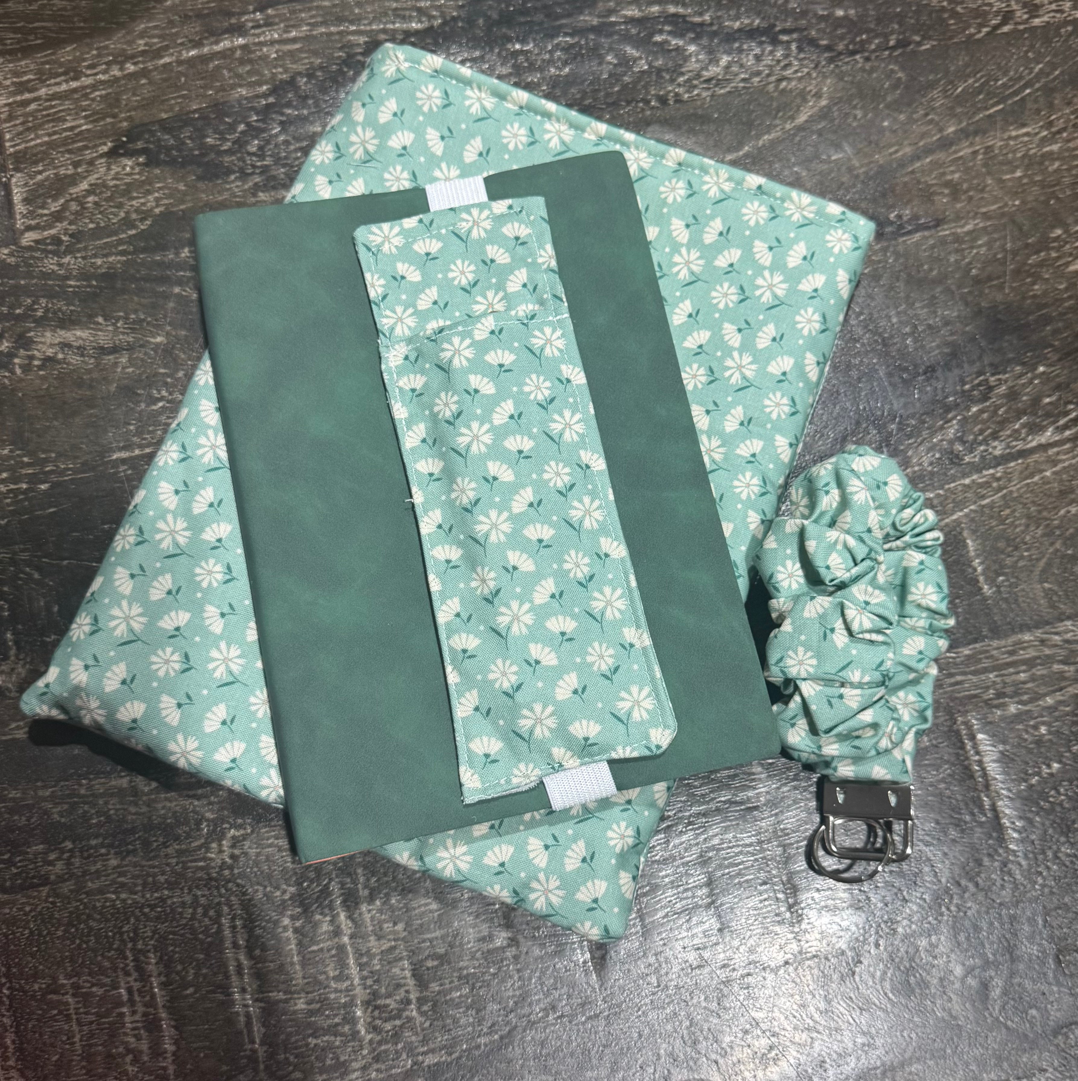 Handmade Book Sleeve Gift Set | Journal, Pen & Accessories