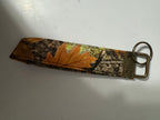 Handmade Fabric Wristlet Keychain