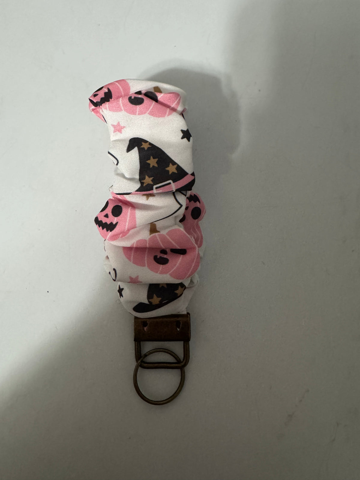 Handmade Scrunchie Keychain Wristlet