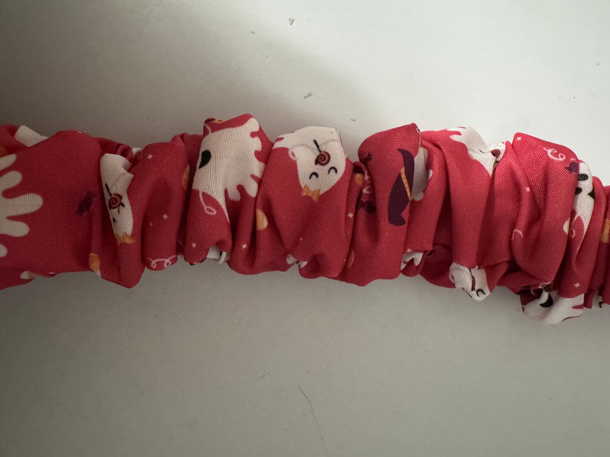 Handmade Scrunchie Keychain Wristlet