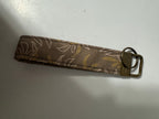 Handmade Fabric Wristlet Keychain