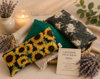 Handmade Lavender Neck Wraps & Eye Pillows