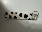 Handmade Fabric Wristlet Keychain