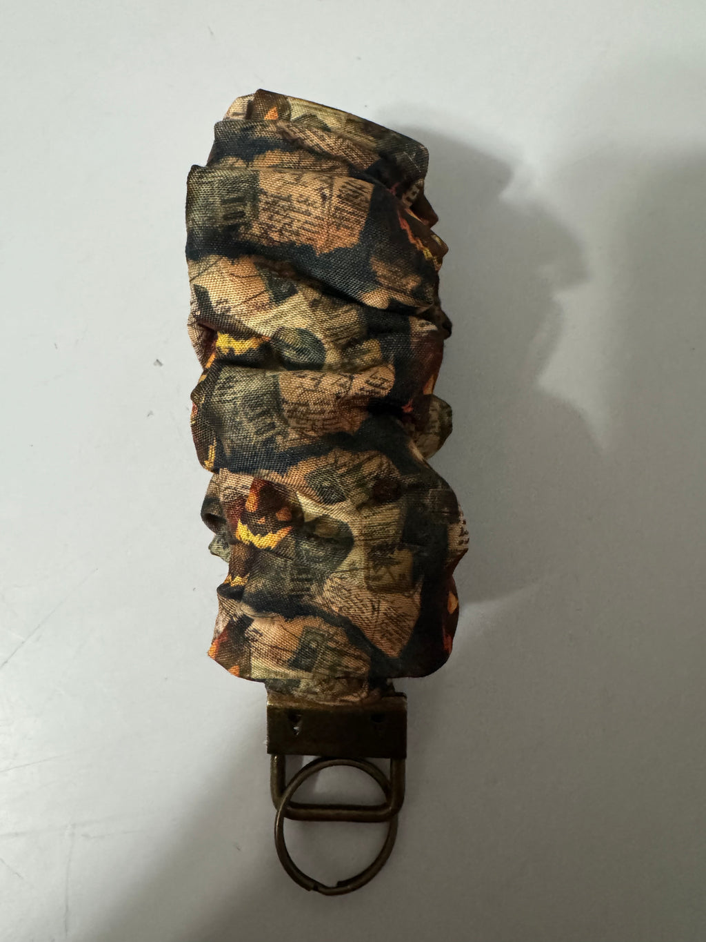 Handmade Scrunchie Keychain Wristlet