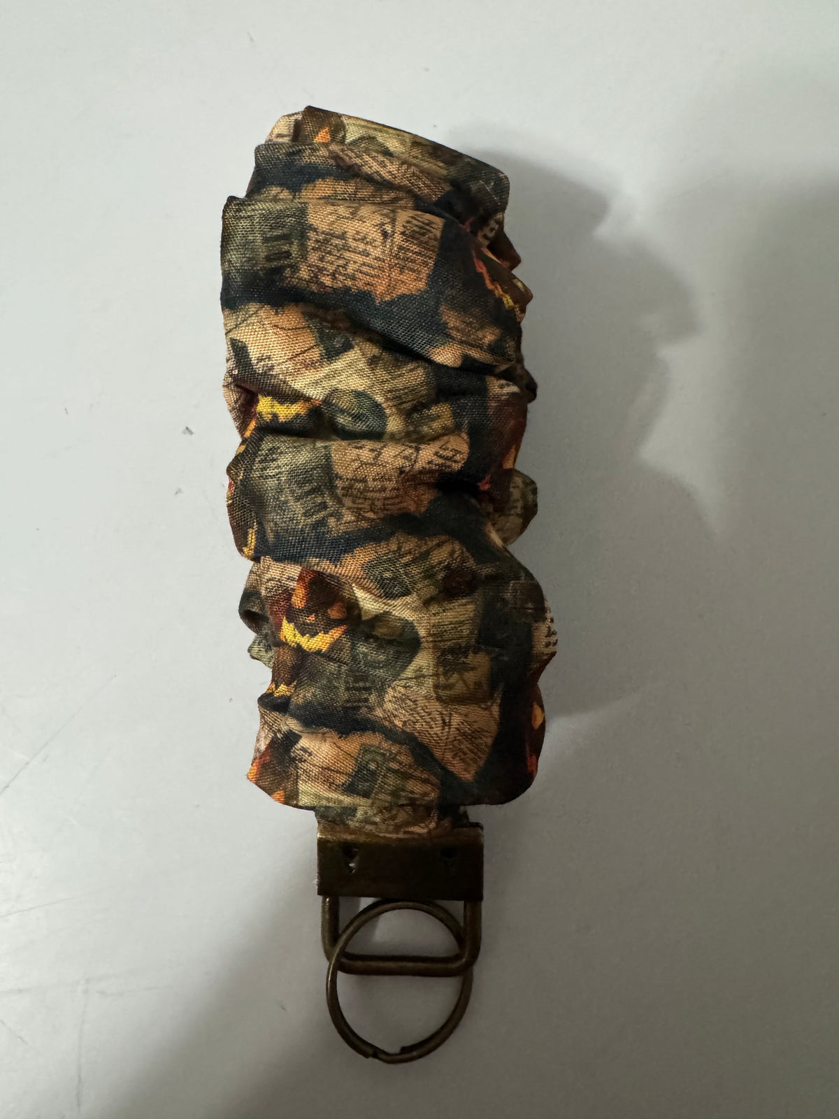 Handmade Scrunchie Keychain Wristlet