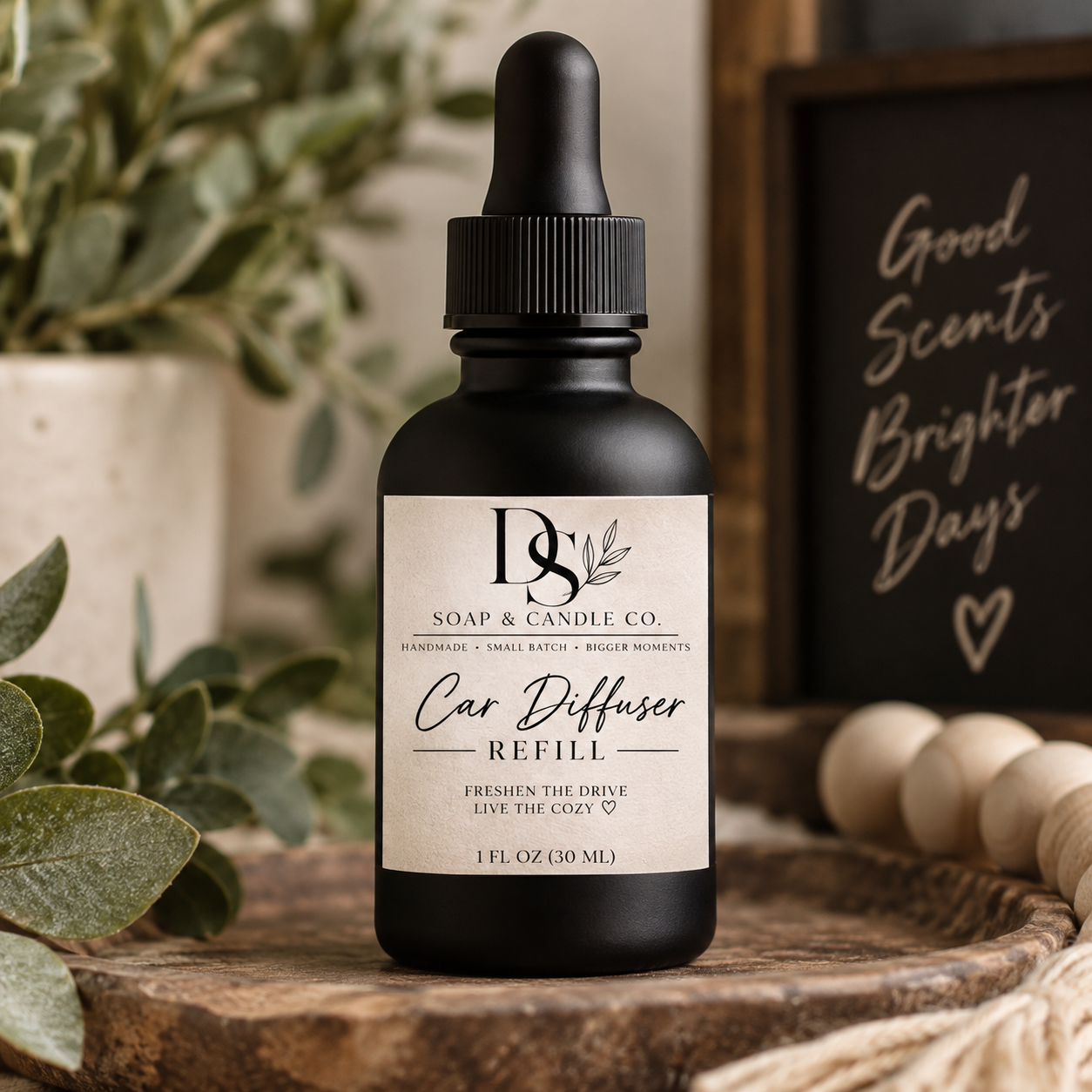 Car Diffuser Refill Oil – 1 oz