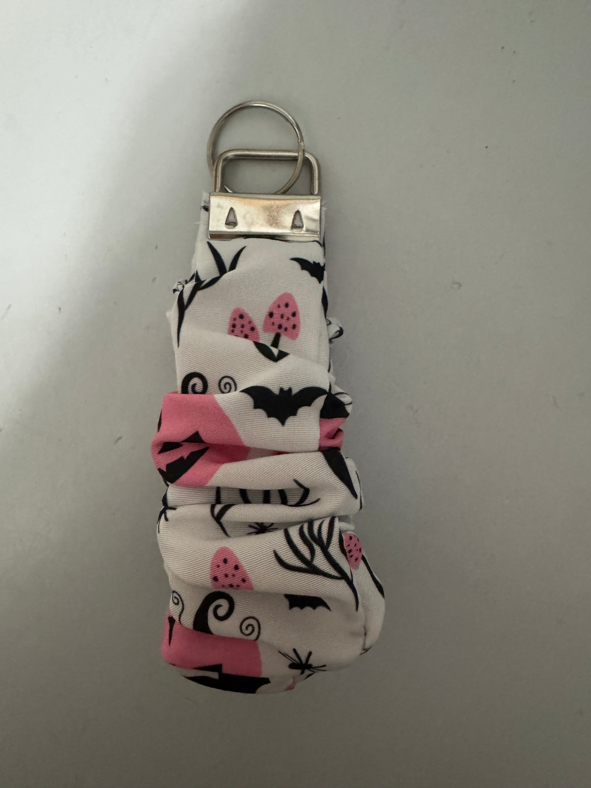Handmade Scrunchie Keychain Wristlet