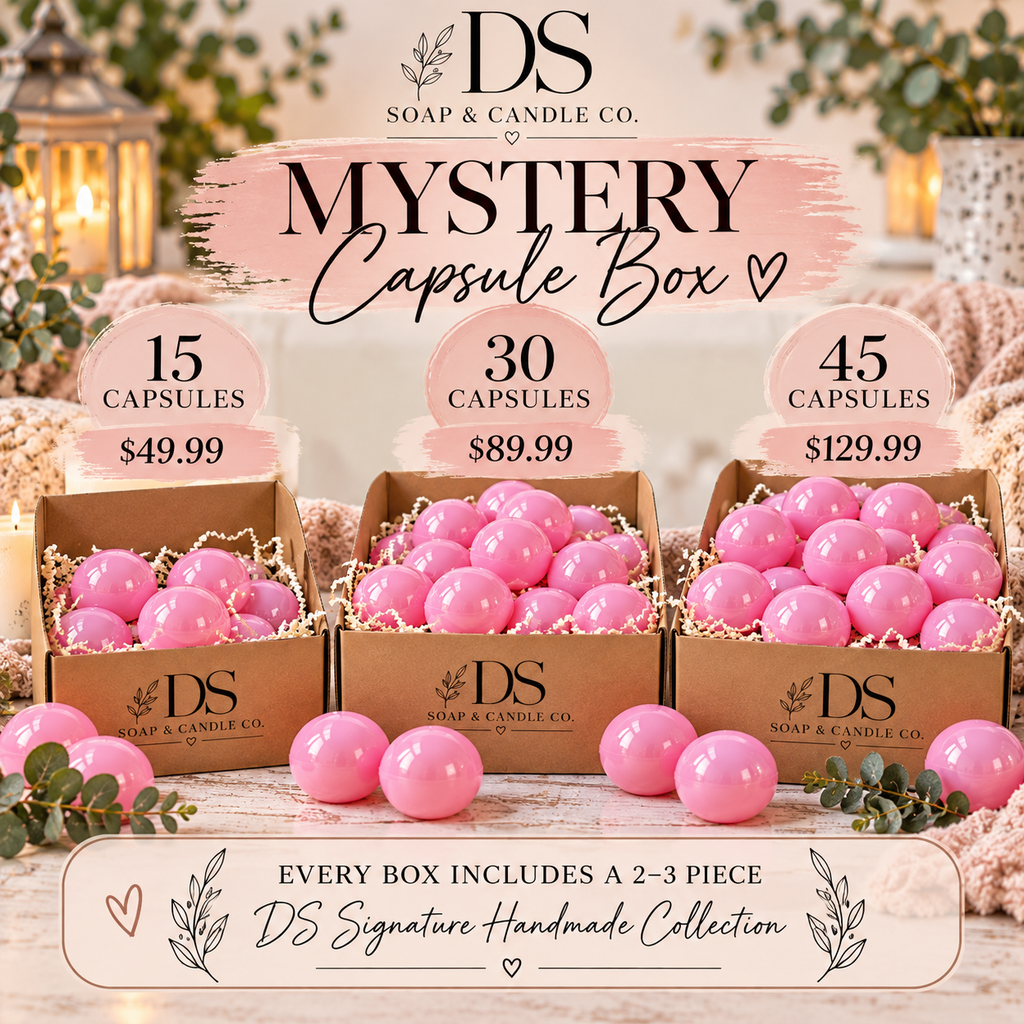 Mystery Self-Care Capsule Box | 15, 30 or 45 Capsules + Handmade Gifts