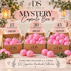 Mystery Self-Care Capsule Box | 15, 30 or 45 Capsules + Handmade Gifts