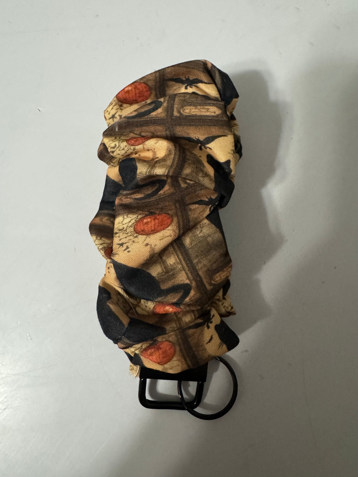Handmade Scrunchie Keychain Wristlet