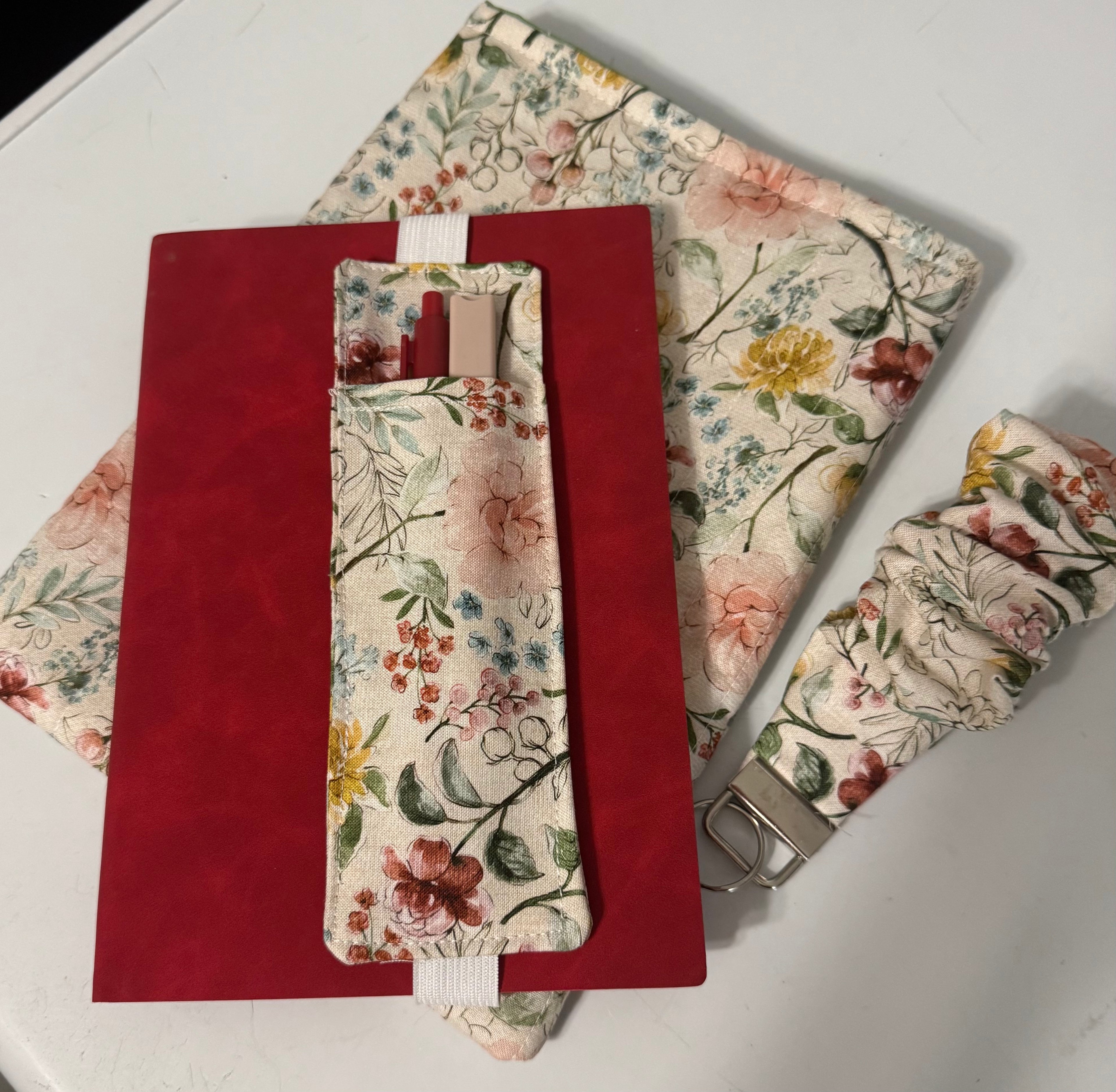 Handmade Book Sleeve Gift Set | Journal, Pen & Accessories