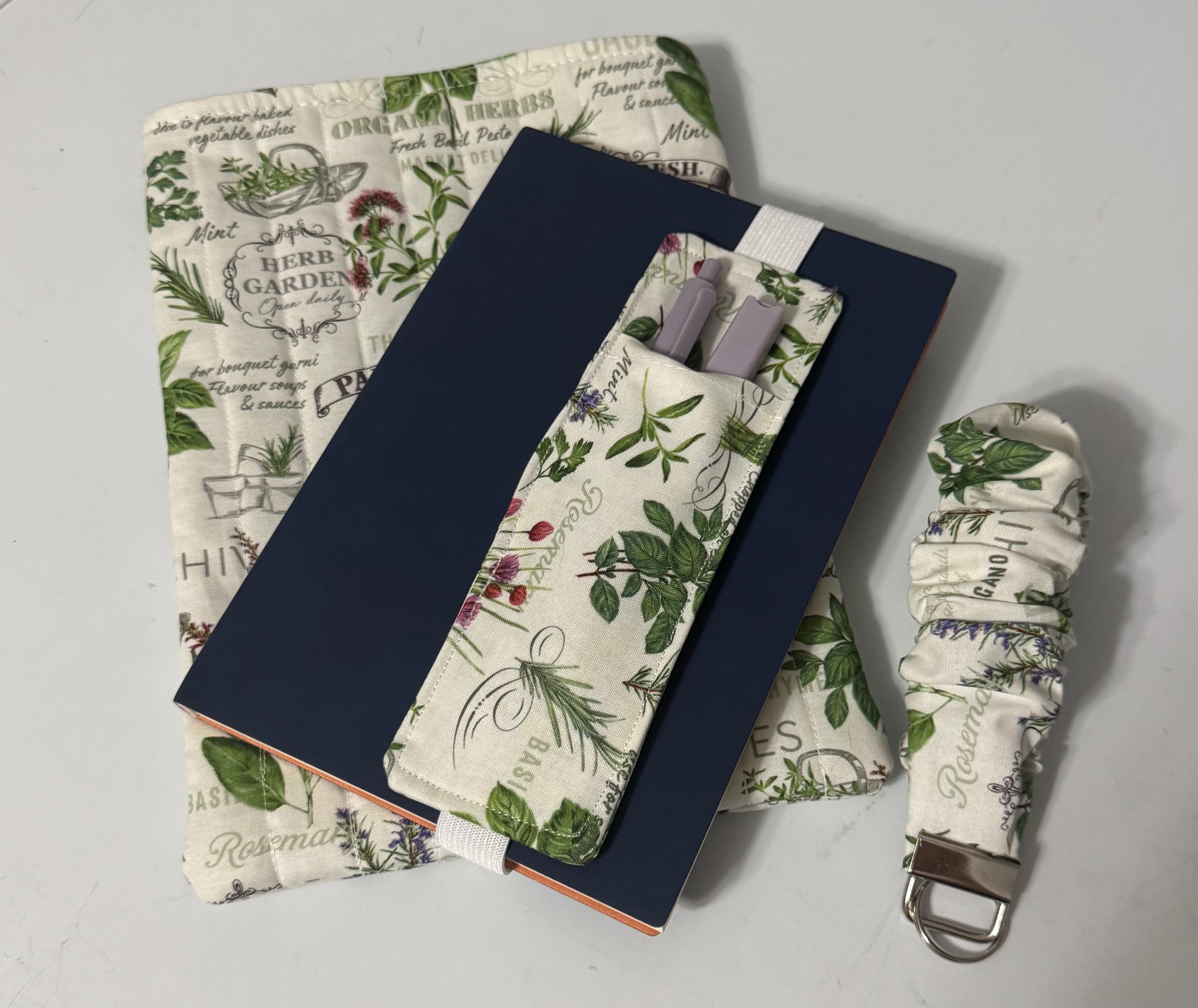 Handmade Book Sleeve Gift Set | Journal, Pen & Accessories