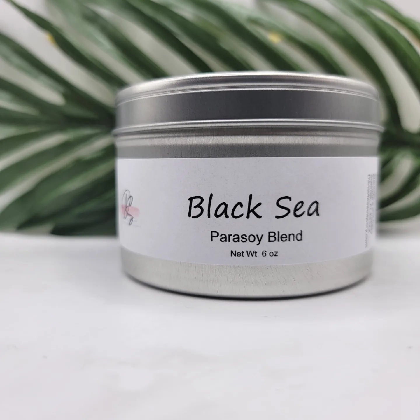 Black Sea Scented Candle Tin