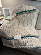 Custom Cozy Knit Blanket