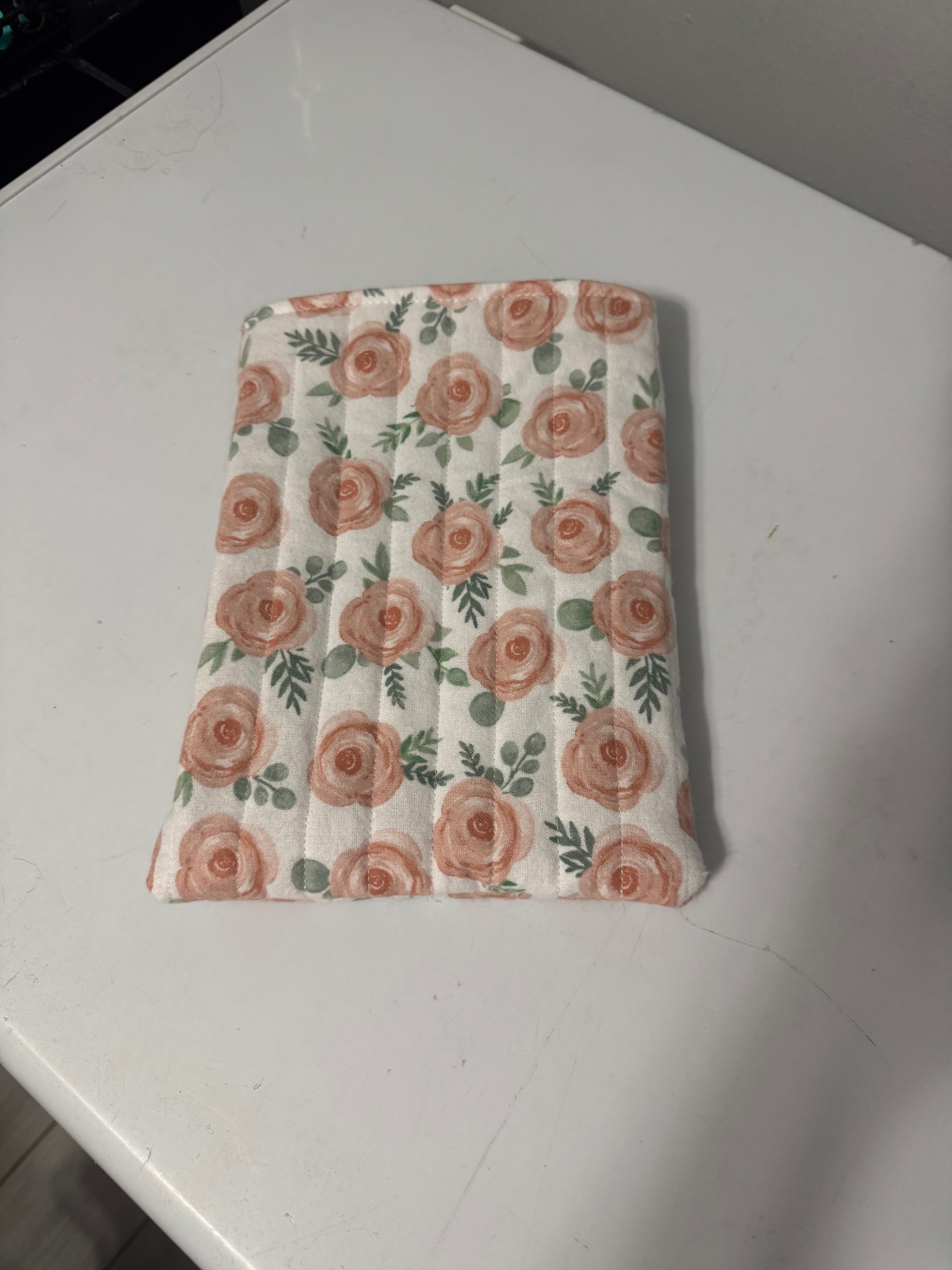 Handmade Padded Book Sleeve | Fabric Book & Journal Cover