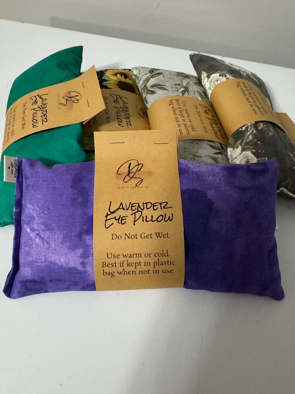 Handmade Lavender Neck Wraps & Eye Pillows
