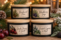 Holiday Scented Candles | 6 oz Hand-Poured Candle Tins