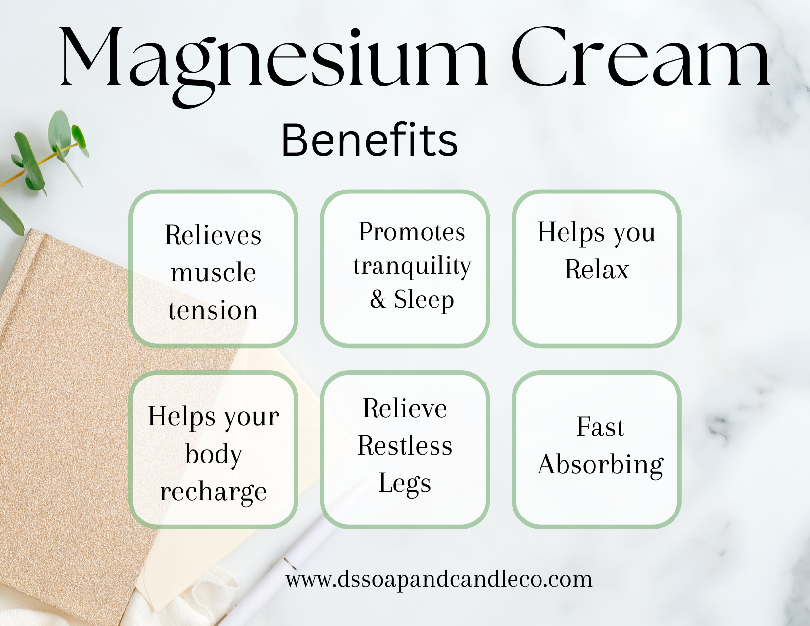 Magnesium Body Cream Sample Set: Assorted Scents