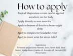 Magnesium Body Cream Sample Set: Assorted Scents