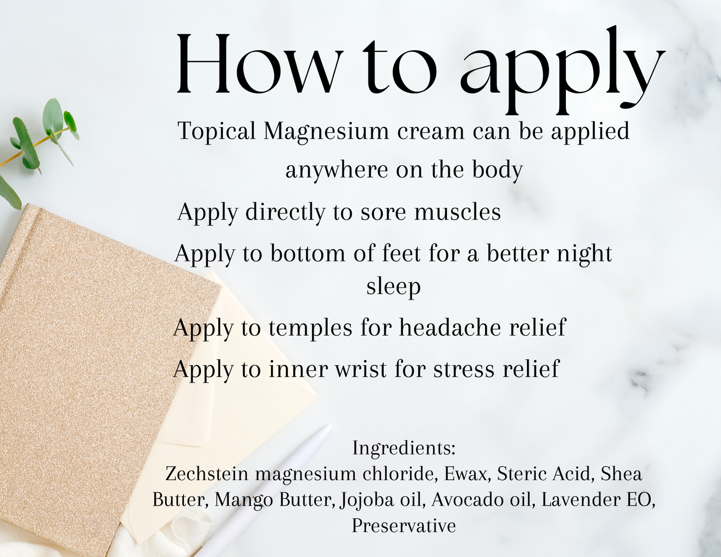 Magnesium Cream, Transdermal Magnesium Cream, magnesium lotion