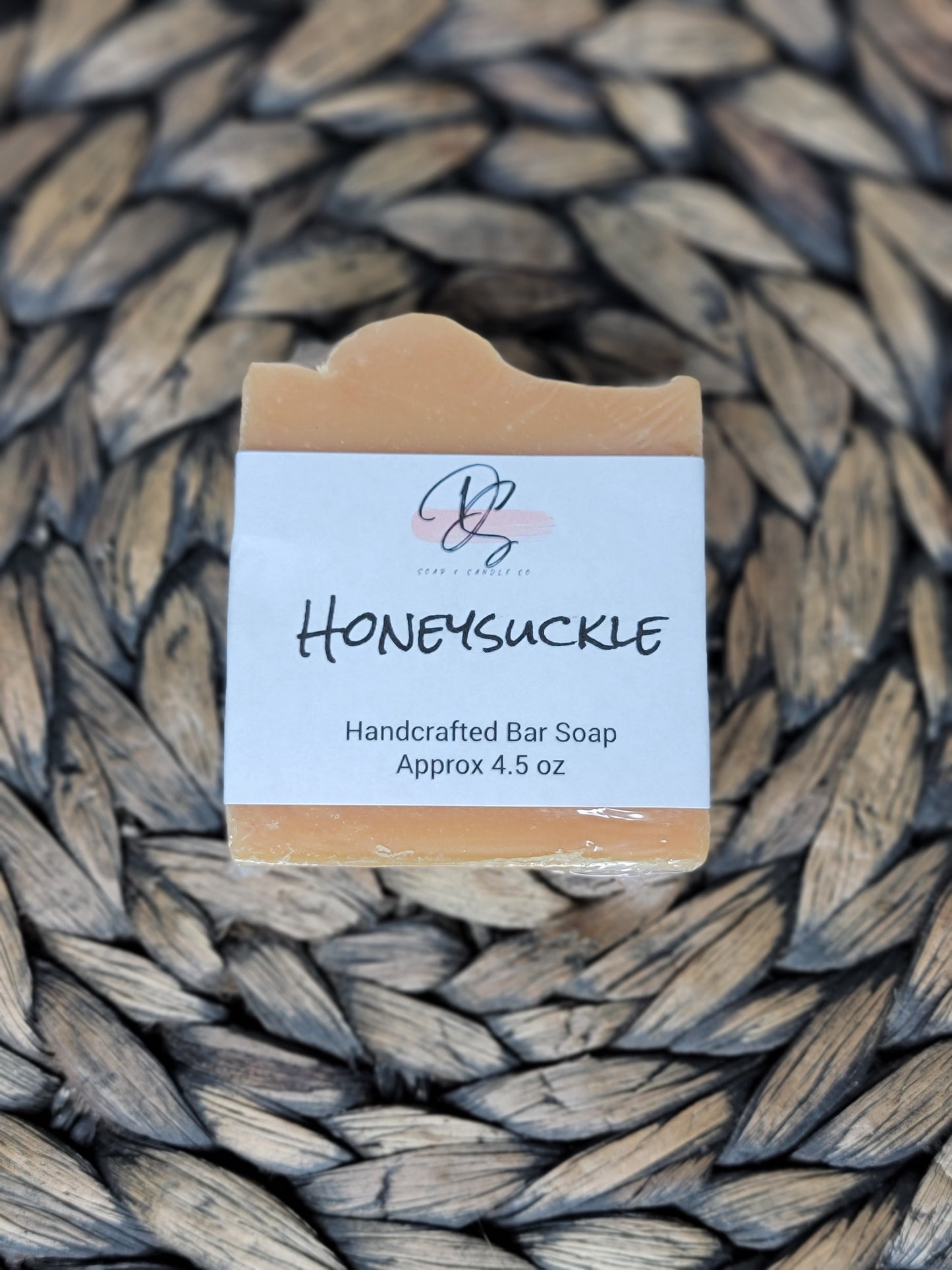 Honeysuckle Scented Handmade Soap, Cold Process soap, Bar Soap