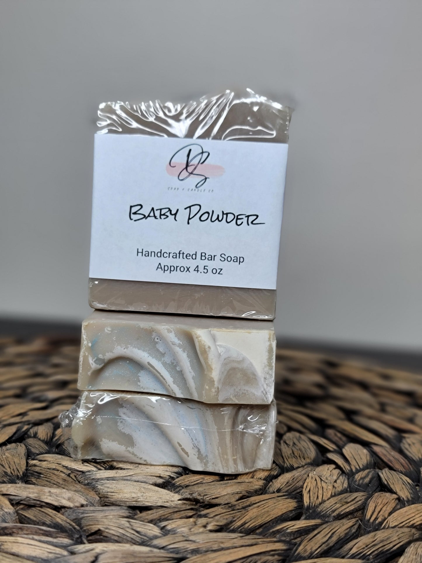 Baby powder Scented Handmade Soap, Cold Process soap, Bar Soap