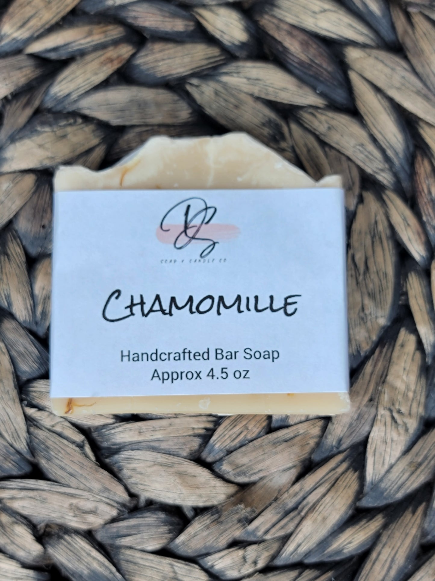 Chamomile Scented Handmade Soap, Cold Process soap, Bar Soap