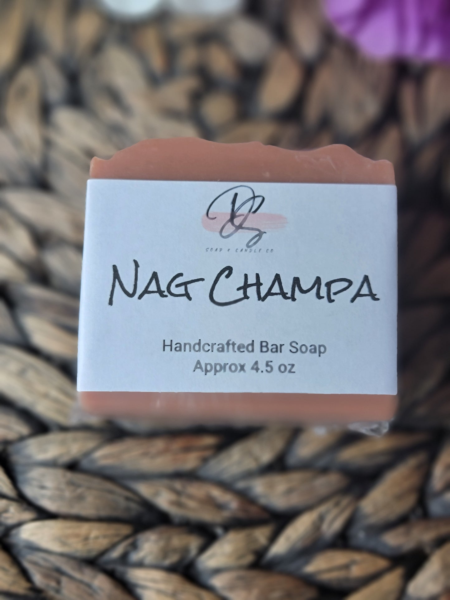 Nag Champa Scented Handmade Soap, Cold Process soap, Bar Soap