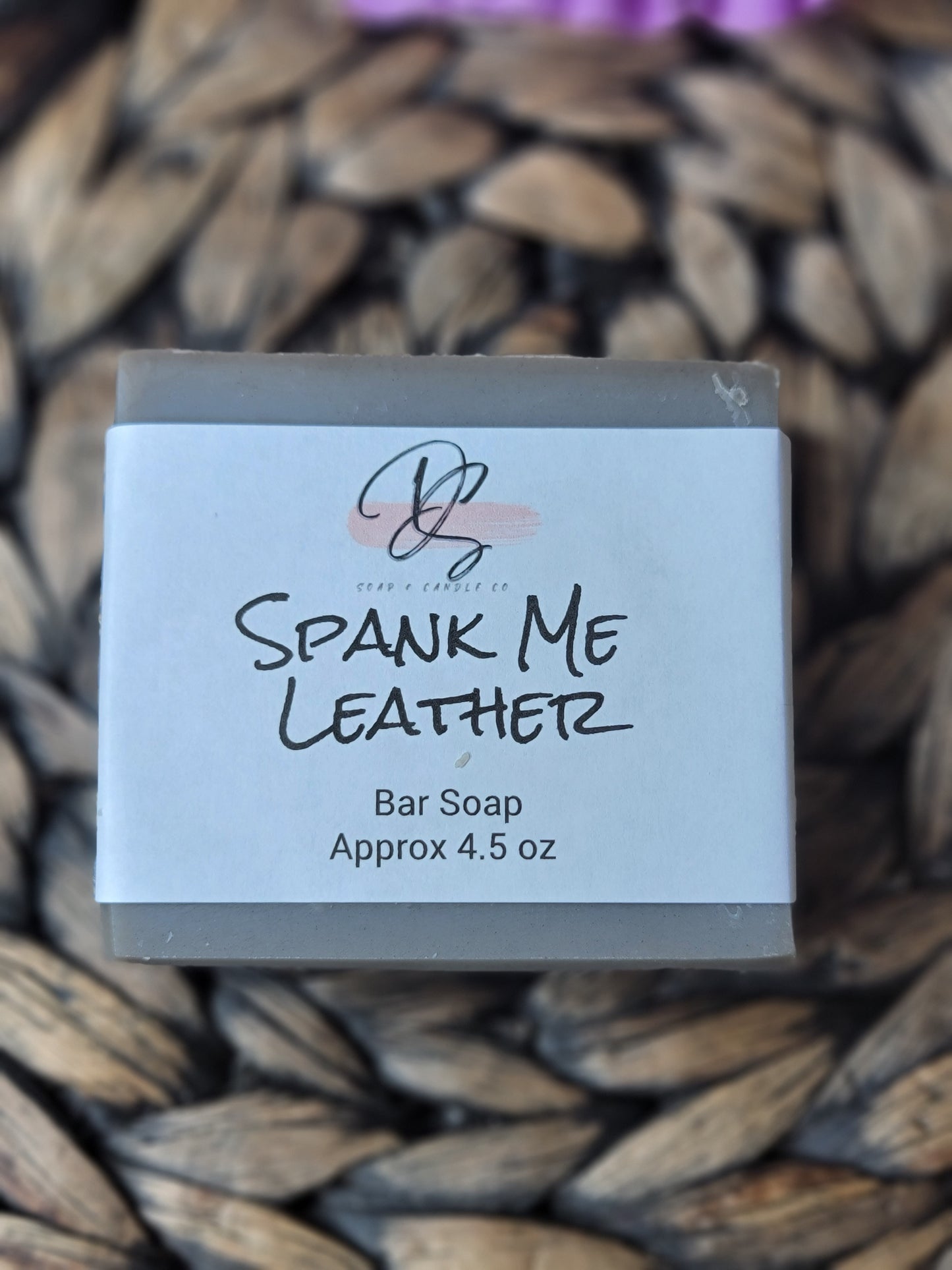 Spank Me Leather Scented Handmade Soap, Cold Process soap, Bar Soap